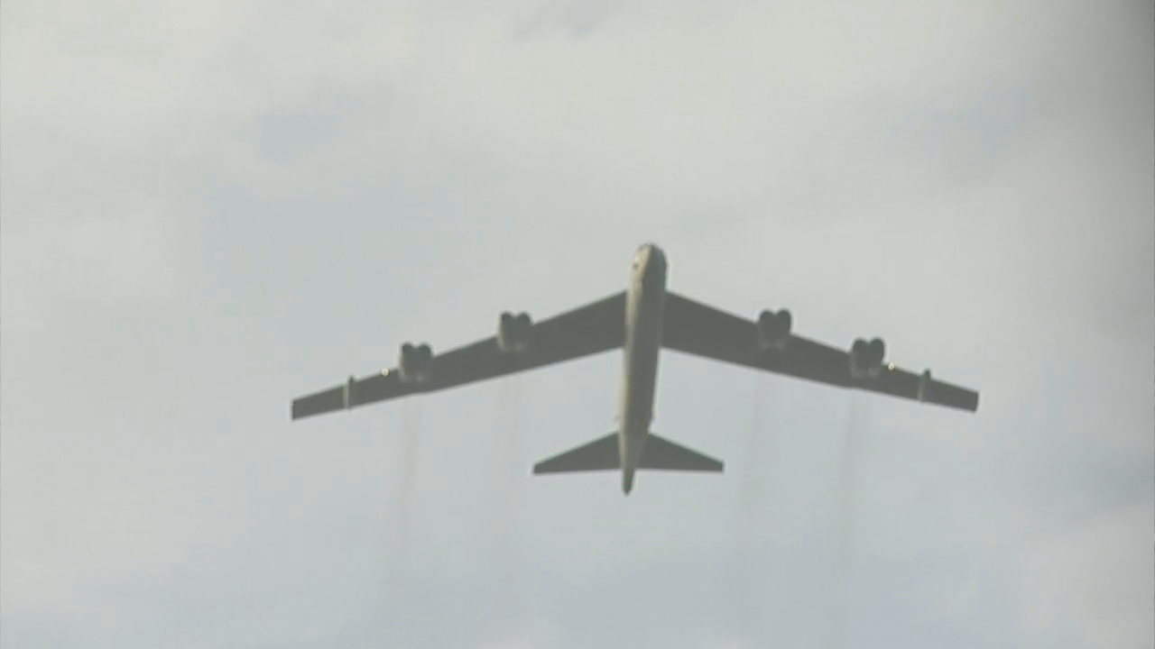 B-52 flyover